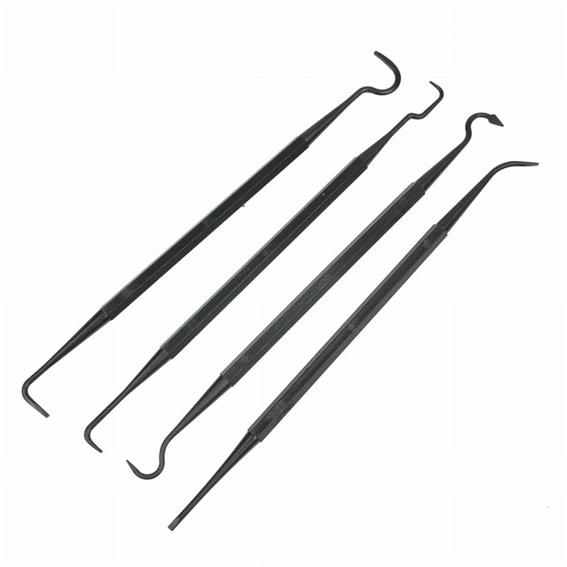 7pcs/Set 3pcs Steel Wire Brush + 4pcs Nylon Pick Set Universal Cleaning Tool