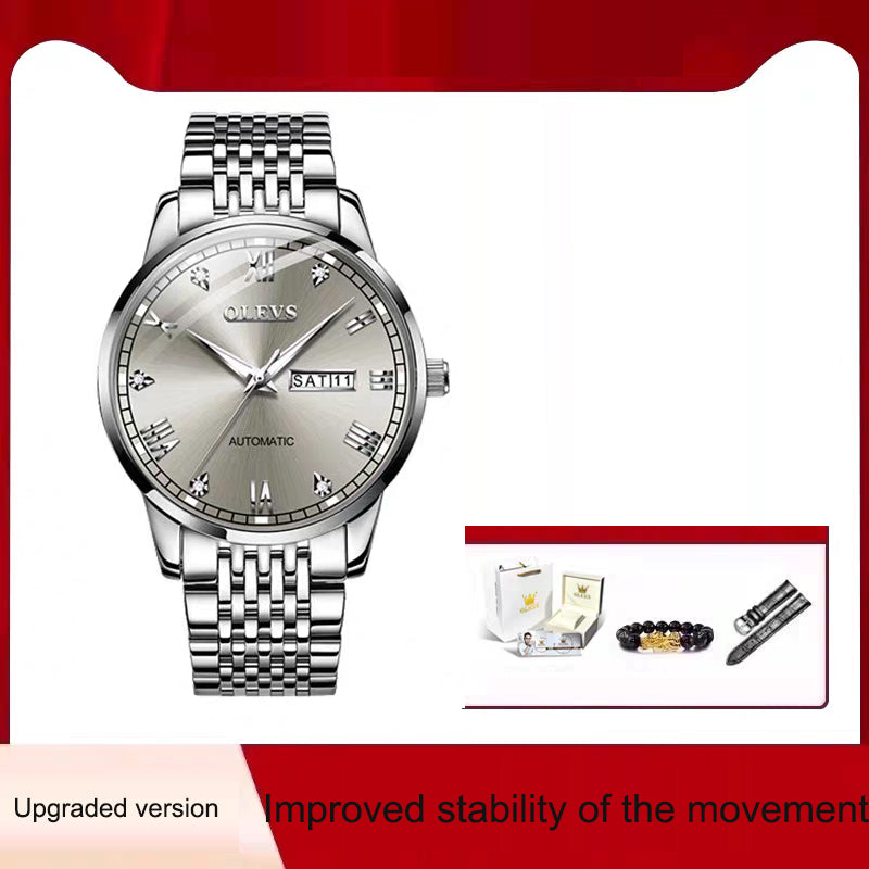 Men's Watch Men's Mechanical Watch Fully Automatic Simple Night Light Watch