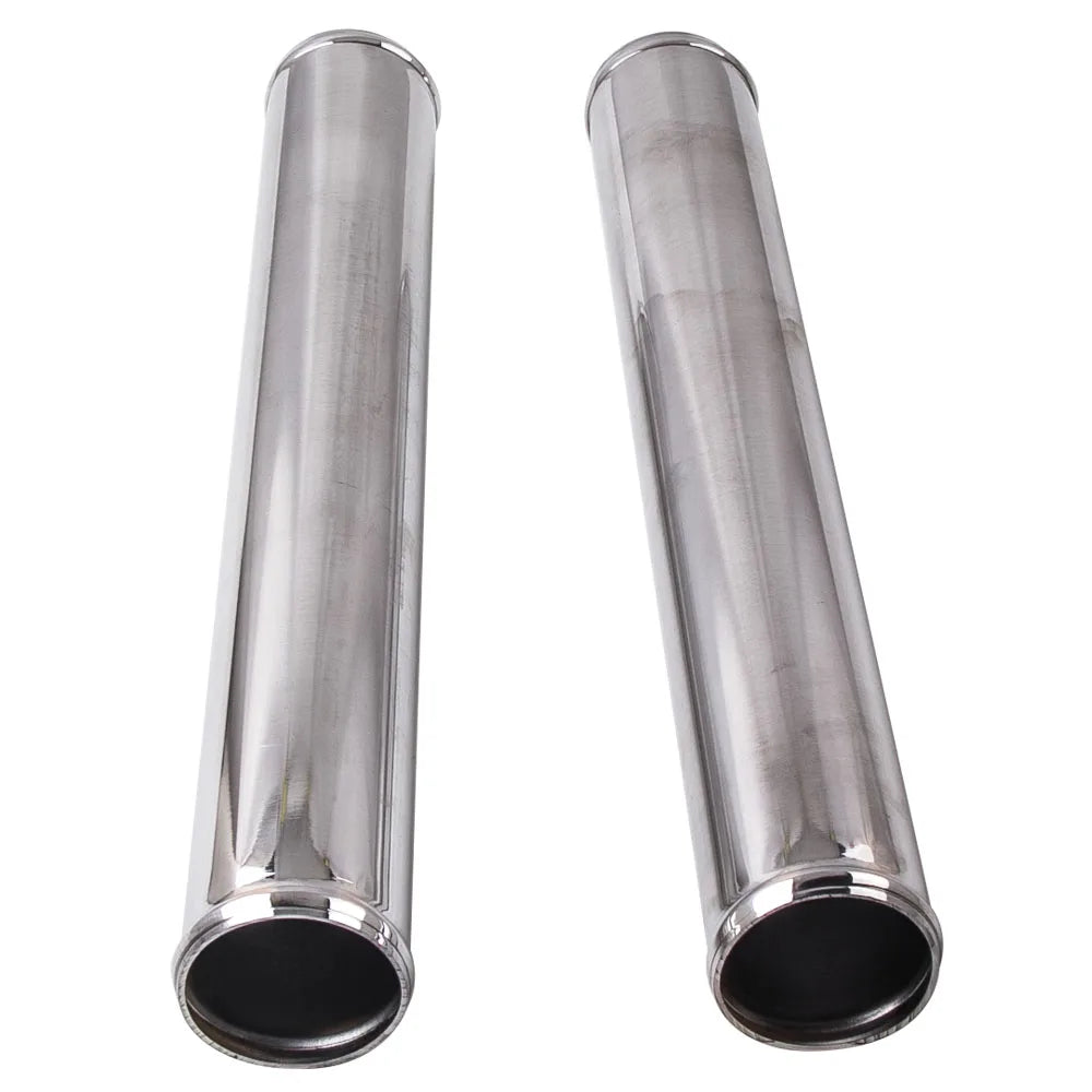 2.5 inch 64mm Universal Aluminum Intercooler Turbo Piping Kit+ Silicone+Clamp