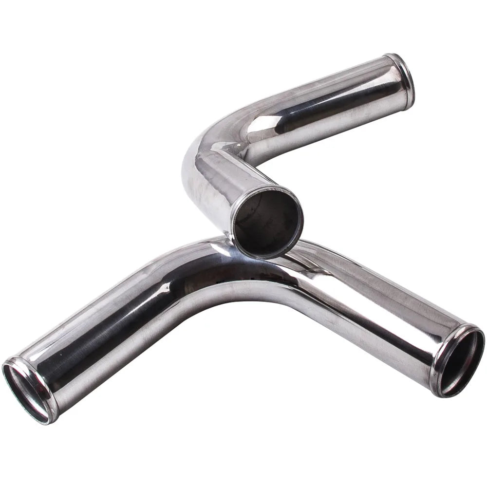 2.5 inch 64mm Universal Aluminum Intercooler Turbo Piping Kit+ Silicone+Clamp
