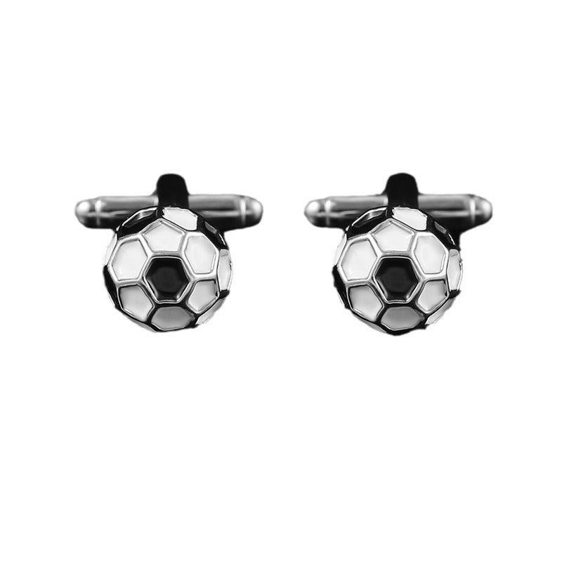Titanium Steel Hollow Cufflink