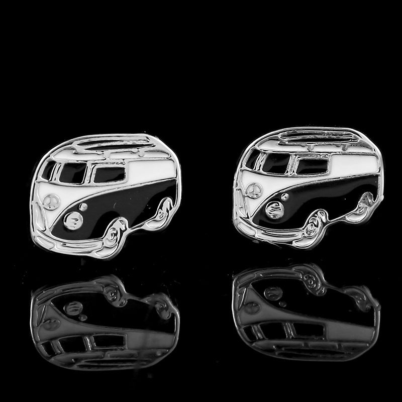 Titanium Steel Hollow Cufflink