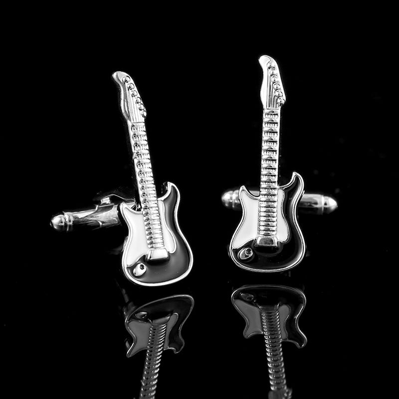 Titanium Steel Hollow Cufflink