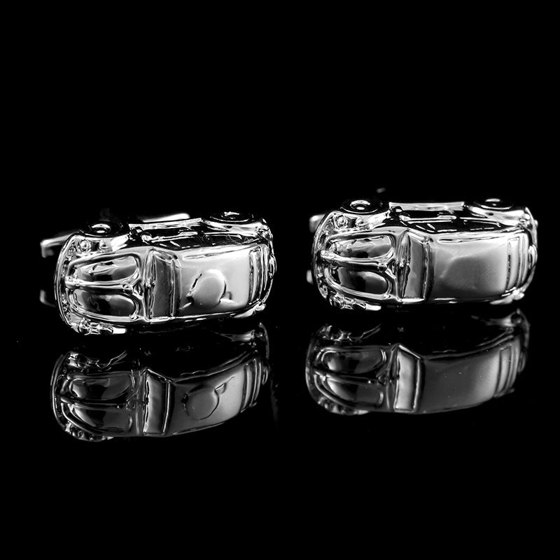 Titanium Steel Hollow Cufflink