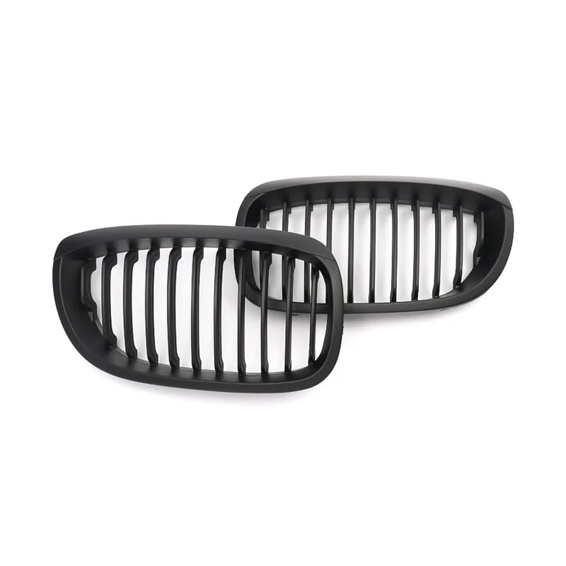 MagicKit Front Bumper Kidney Grills Fit for BMW 3-Series E46 2002-2005 Facelift Grille Gloss Black