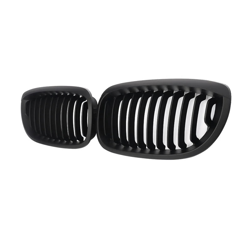 MagicKit Front Bumper Kidney Grills Fit for BMW 3-Series E46 2002-2005 Facelift Grille Gloss Black