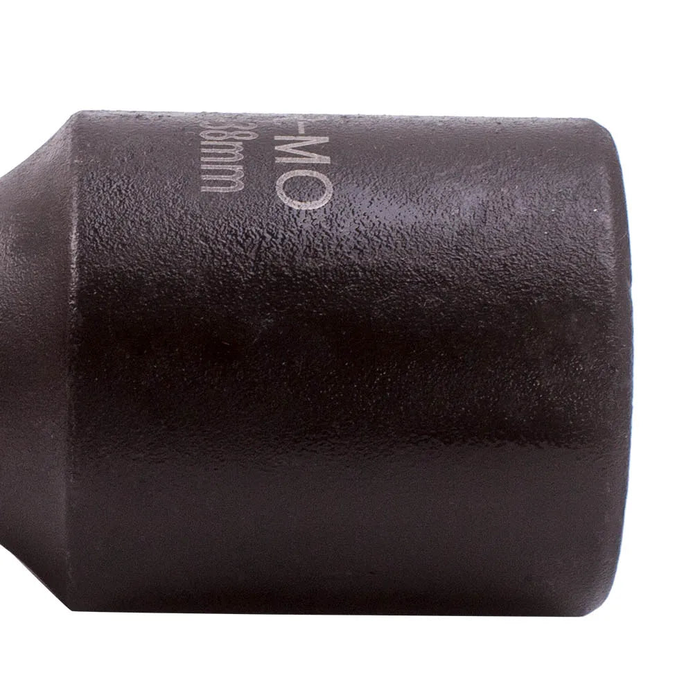 9X Deep Impact Socket Set 1/2" Drive Metric Axle Hub Nut Socket 29-32-38mm