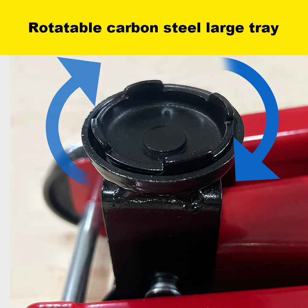 2 Ton Hydraulic Floor Jack, Trolley Steel Jack, Flat Lifting Height 135-320 mm Car Lift Jack for Car Repair