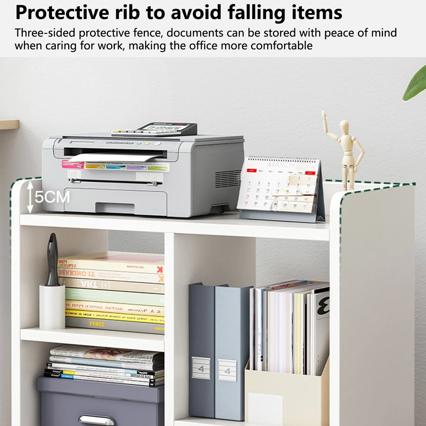 360 Degree Pulley Heightening Design File Cabinet Multi Compartments Open File Storage Shelf Living Room Storage Holder Lattice