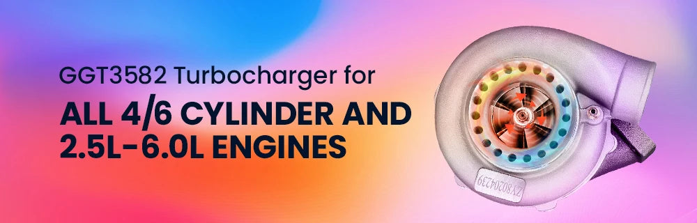 Universal Turbo T3 Flange A/R 0.63 V-band Turbocharger