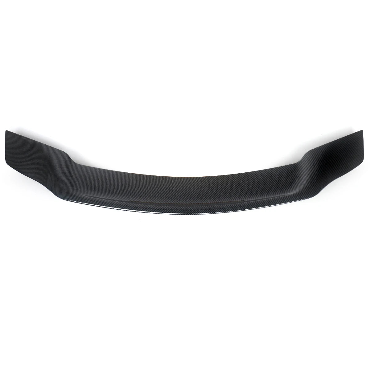 For Mercedes Benz W204 2008-2014 Carbon Fiber Look Rear Trunk Spoiler R Style