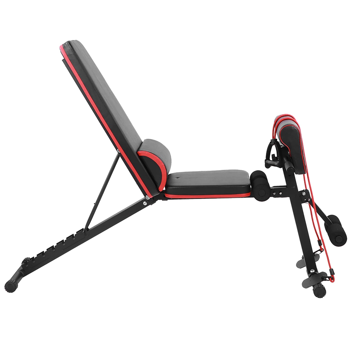 7 LVL Adjustable Weight Abdominal Bench Sit‑up Fitness Dumbbell Bench Waist Bench Foldable Fitness Bench