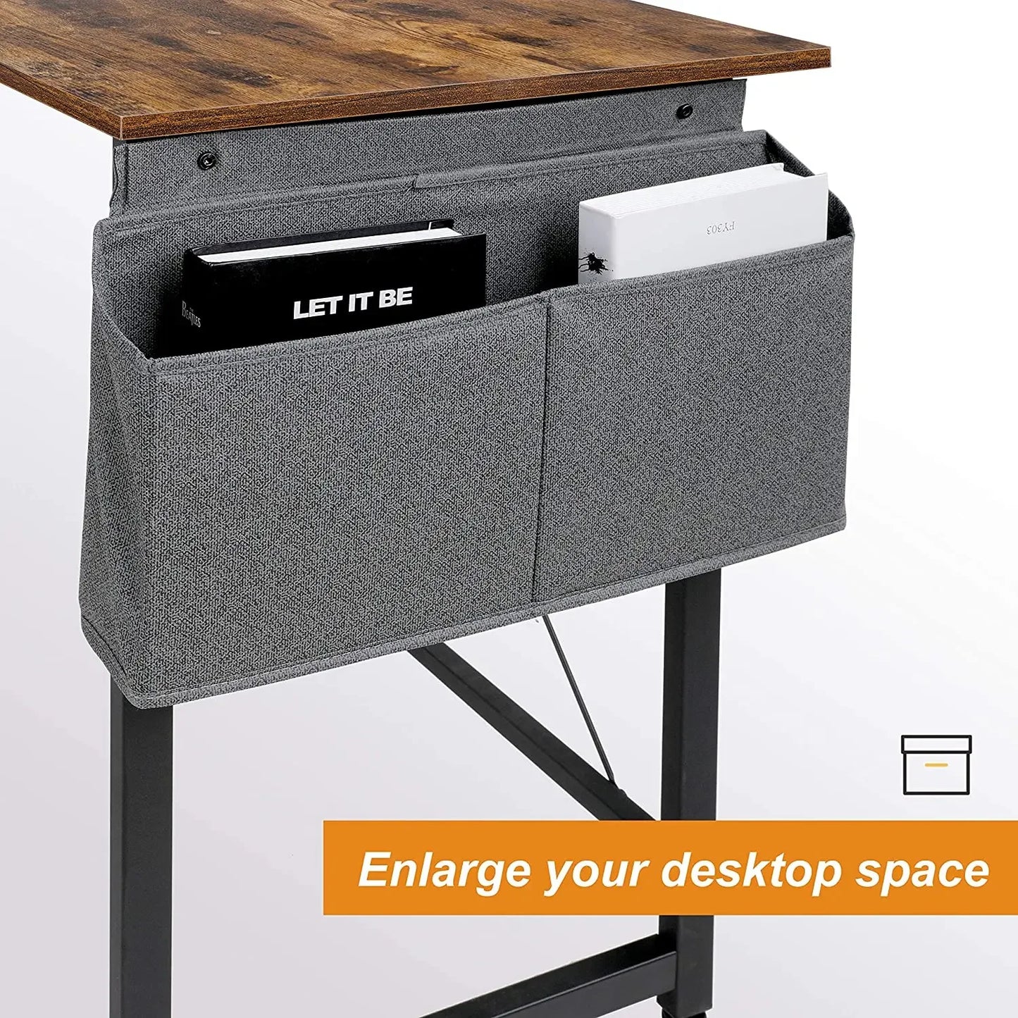 Homfa 66"(176cm) L Shape Desk Computer Gaming Laptop Desk Home Office Corner Workstation Table Study Desk 190cm x 120cm x 75cm