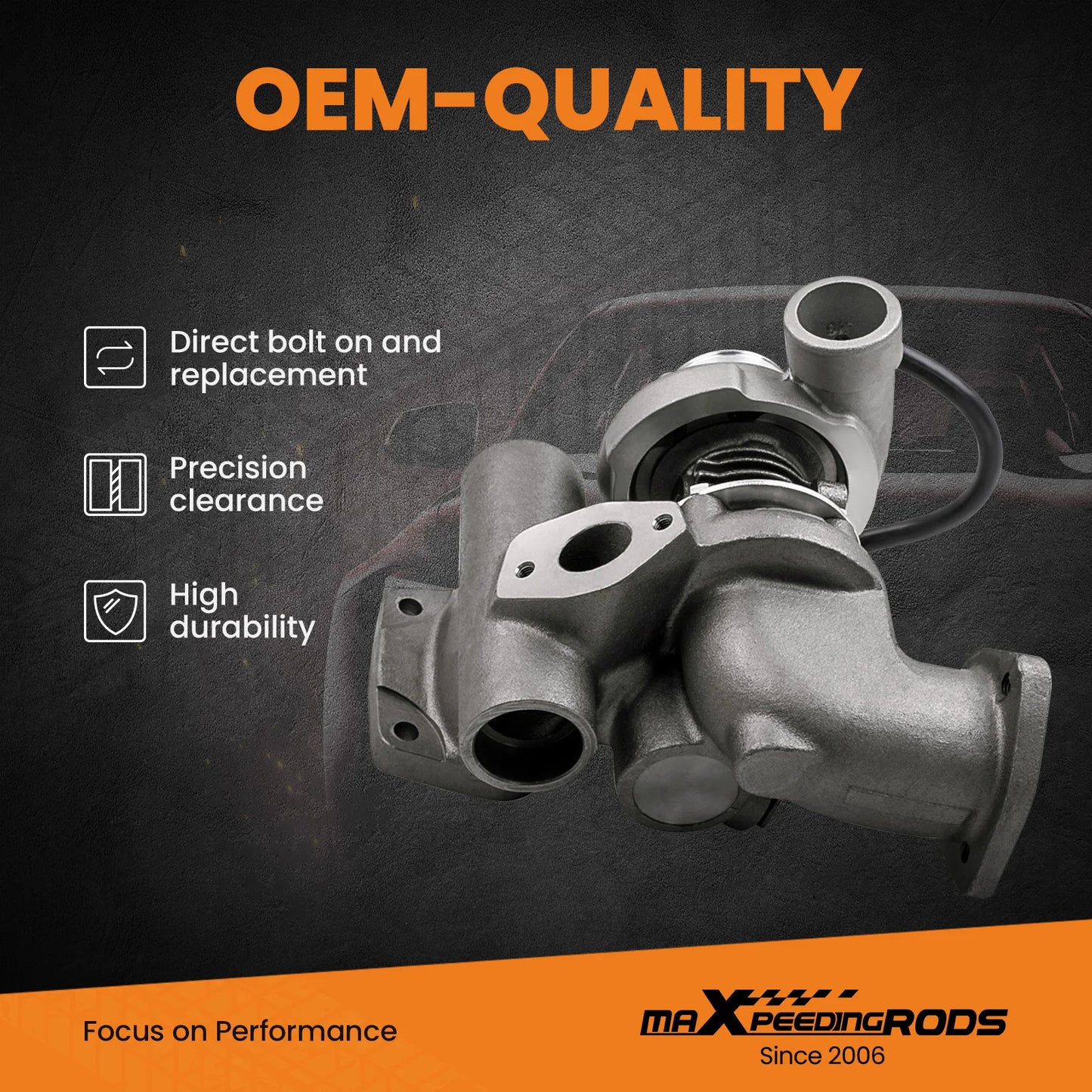 T250-4 Turbo charger for Land Rover Defender Discovery I 2.5 TDI 1990-1999 126HP 452055-5004S