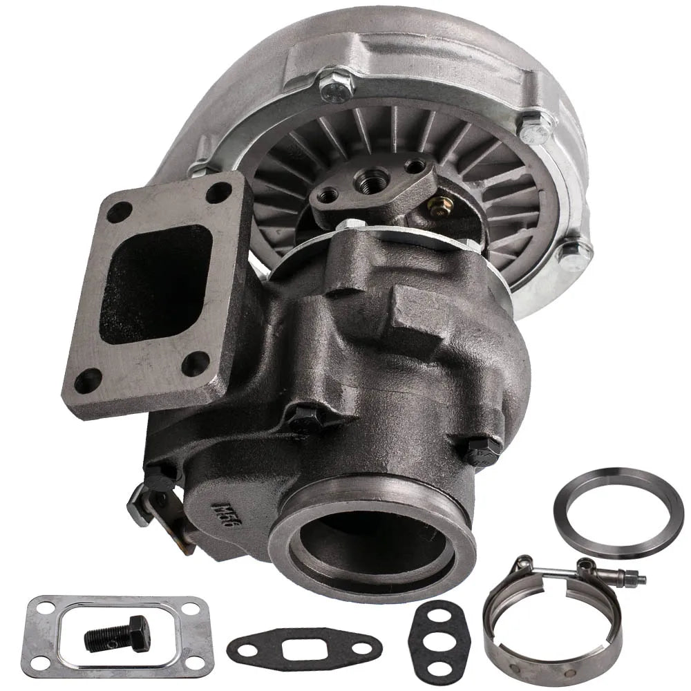 T04E T3 0.63 A/R Universal Turbocharger Compressor Turbine 420+HP V-band Flange