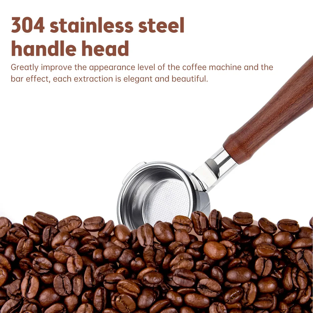 54mm Coffee Bottomless Portafilter For Breville Sage 870 878 880 Replacement Filter Basket Barista Tool