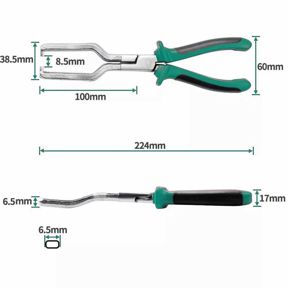 Car Fuel Filter Line Clip Petrol Hose Pipe Disconnect Release Removal Pliers Repair Tool