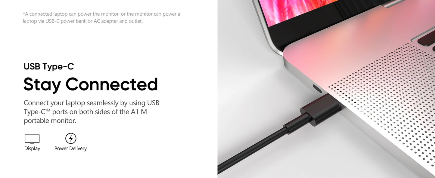 ARZOPA Portable Monitor 17.3'' 1080P HDR IPS Kickstand Speakers for PC Mac Phone Xbox Switch PS HDMI USB External Laptop Screen