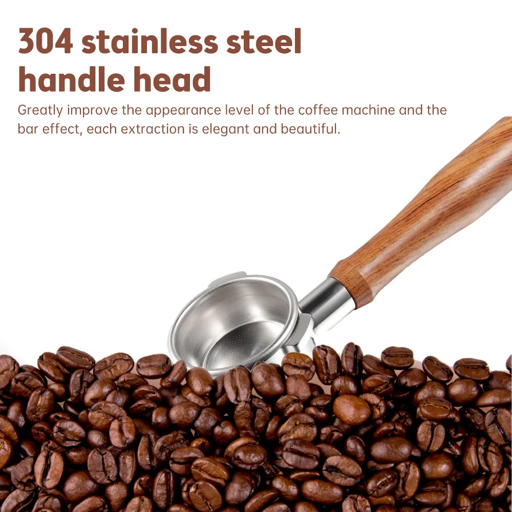 54mm Coffee Bottomless Portafilter For Breville Sage 870 878 880 Replacement Filter Basket Barista Tool