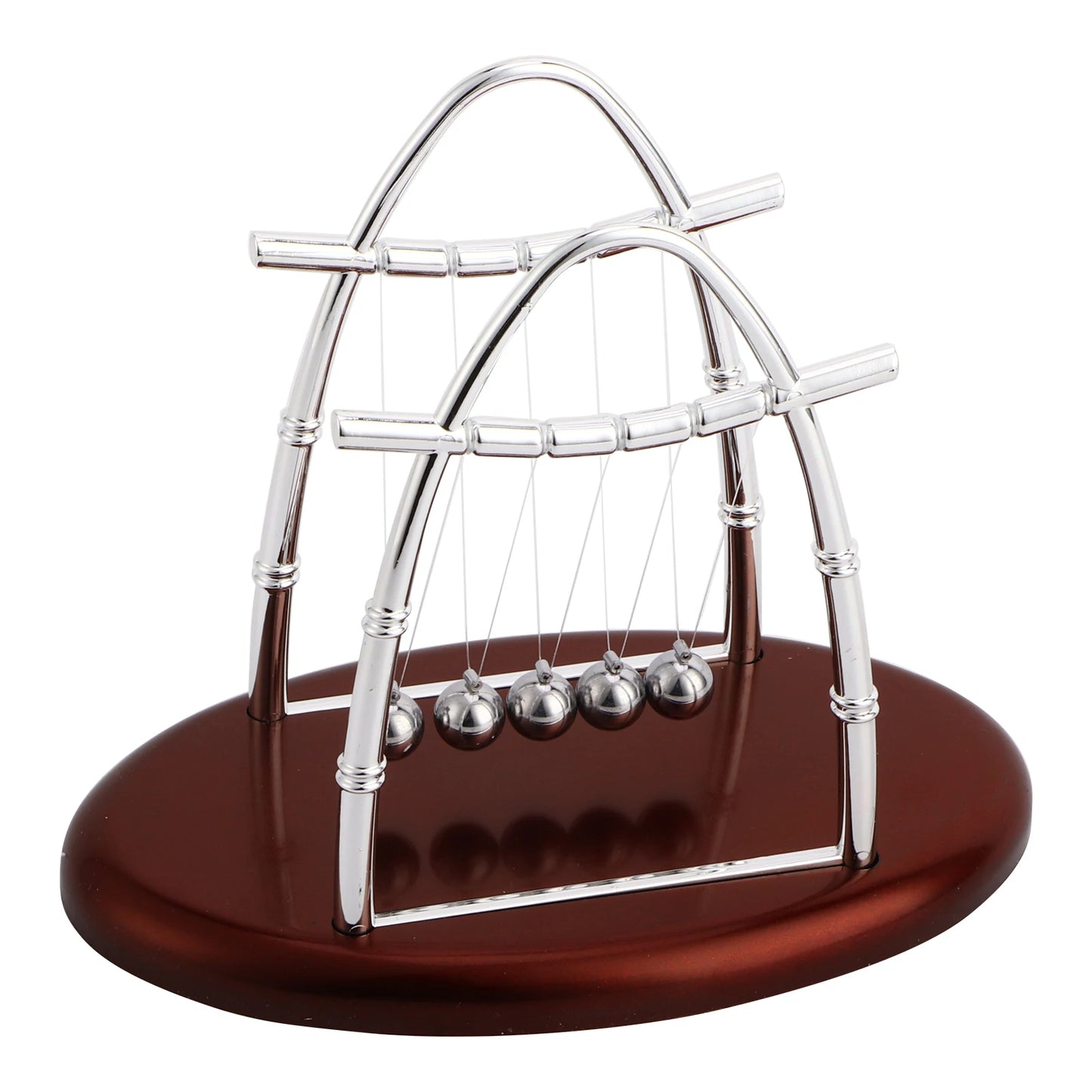 Science Balance Balls Newton's Balance Balls Newton's  Balance Steel Balls Physics Science Pendulum Ornaments  Desk