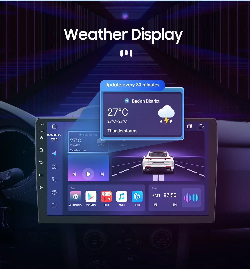 7''DSP System 2 Din Android 13 Auto Radio Car Multimedia Player For BMW E46 CarPlay 4G GPS 2din Autoradio