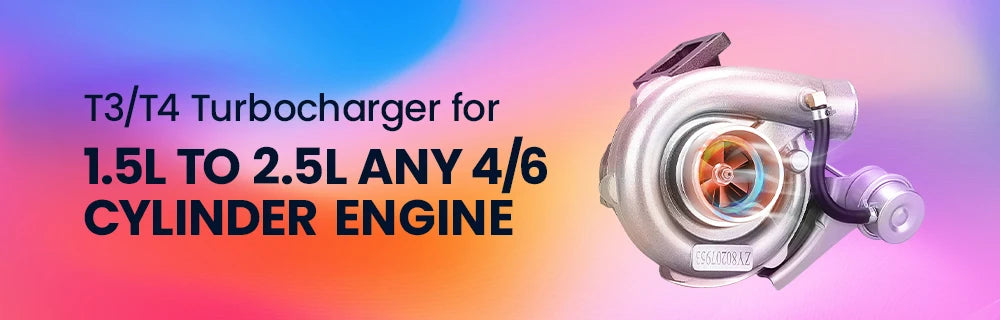 Universal Turbo T3 Flange A/R 0.63 V-band Turbocharger