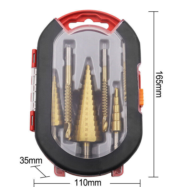 Step Drill Set Cone Drill Cone Drill Metal
