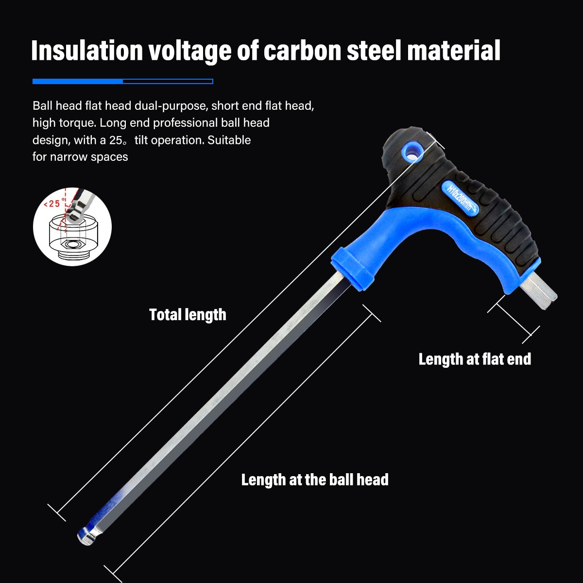 T Bar Handle Torx Bits Wrench Set T10 T50 In Storage Rack T Handle Keys 18pc