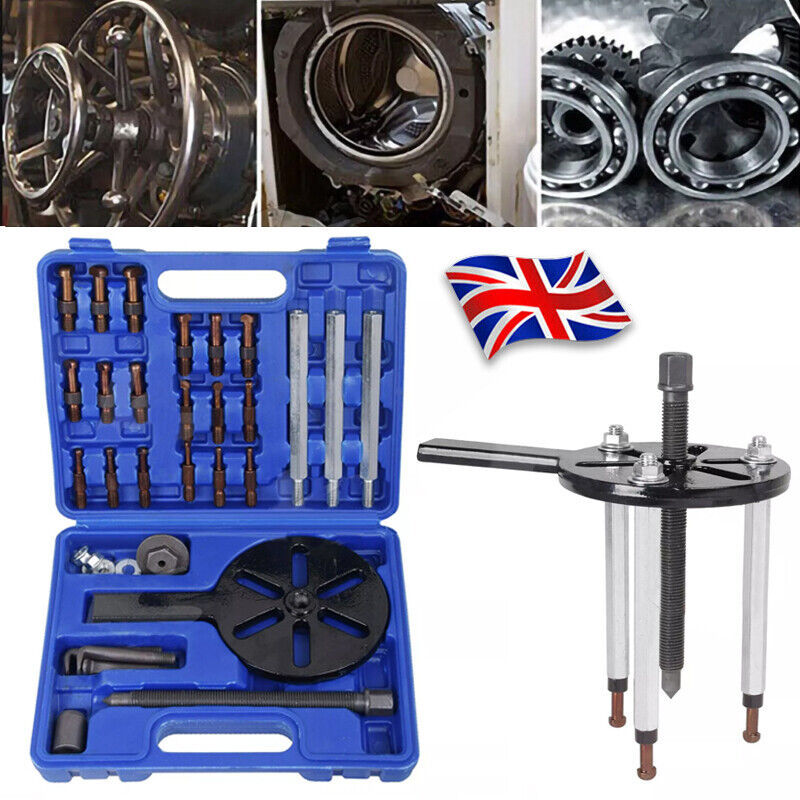 Bearing Disassembly Puller Inner Hole Puller Three-jaw Removal Tool Set And Box