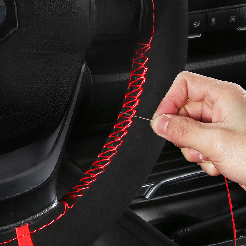 Automobile Wool Microfiber Steering Wheel Cover