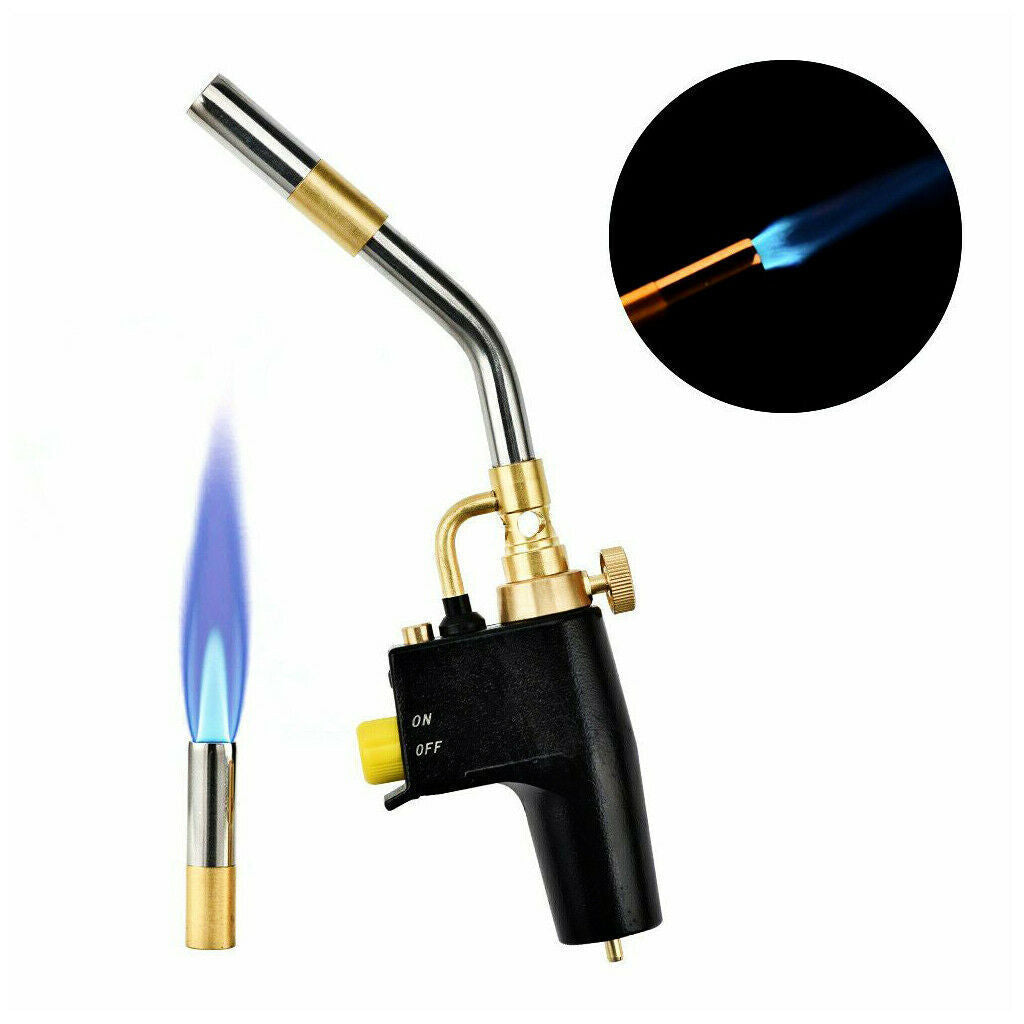 Propane Mapp Gas Blow Torch Welding Soldering Brazing Plumbers Tool 3 Tips GB