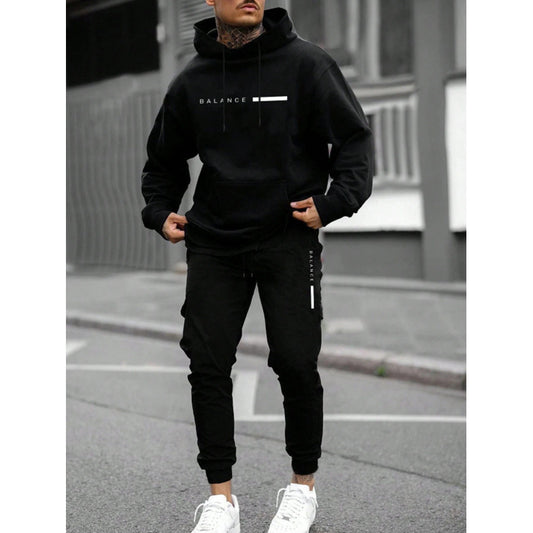 Men's Hooded Tracksuit set
