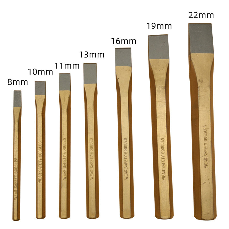 Flat Chisel 7 Piece Set Chisel Iron Chisel