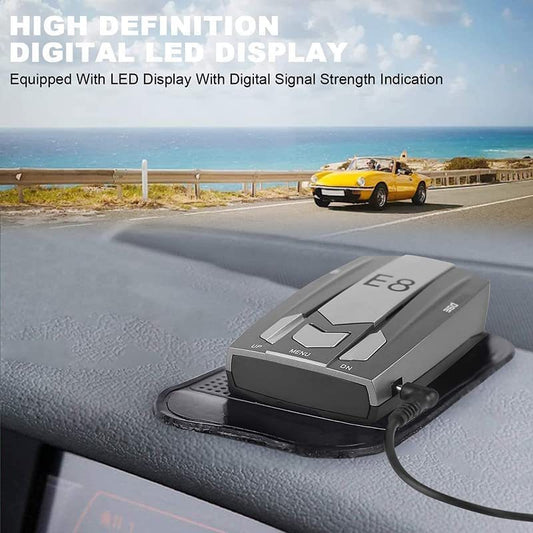 E8 Automobile Flow Speed Measuring Electronic Dog , Radar Speed Camera Detector